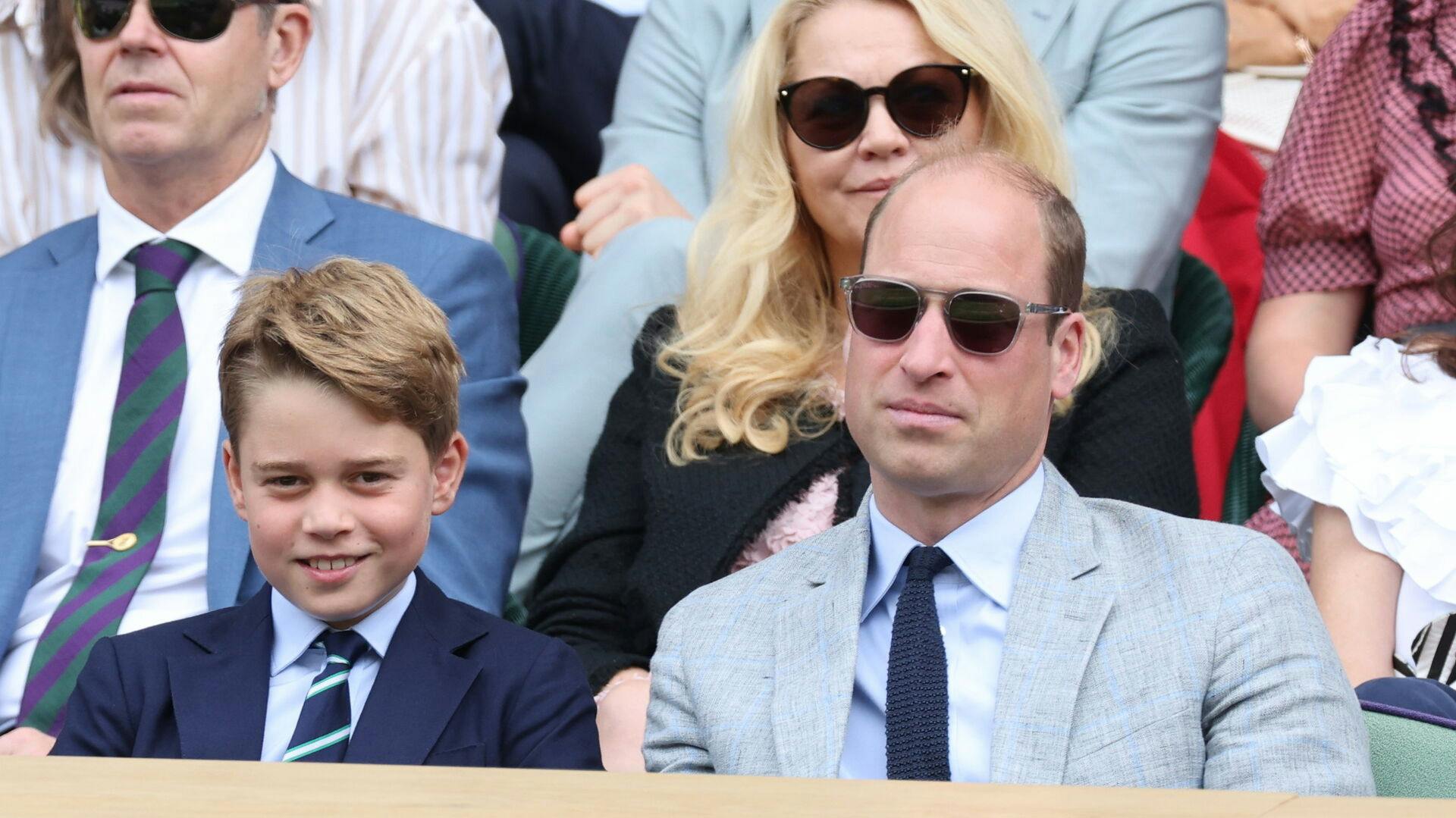 Image Licensed to i-Images / Polaris) Picture Agency. 16/07/2023. London, United Kingdom: Mens Final on the last day of the Wimbledon Tennis Championships in London. (Stephen Lock / i-Images / Polaris)