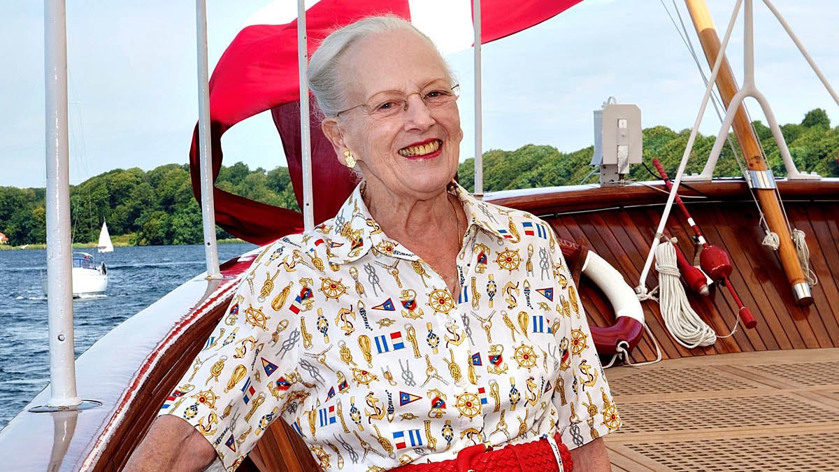 Dronning Margrethe. 