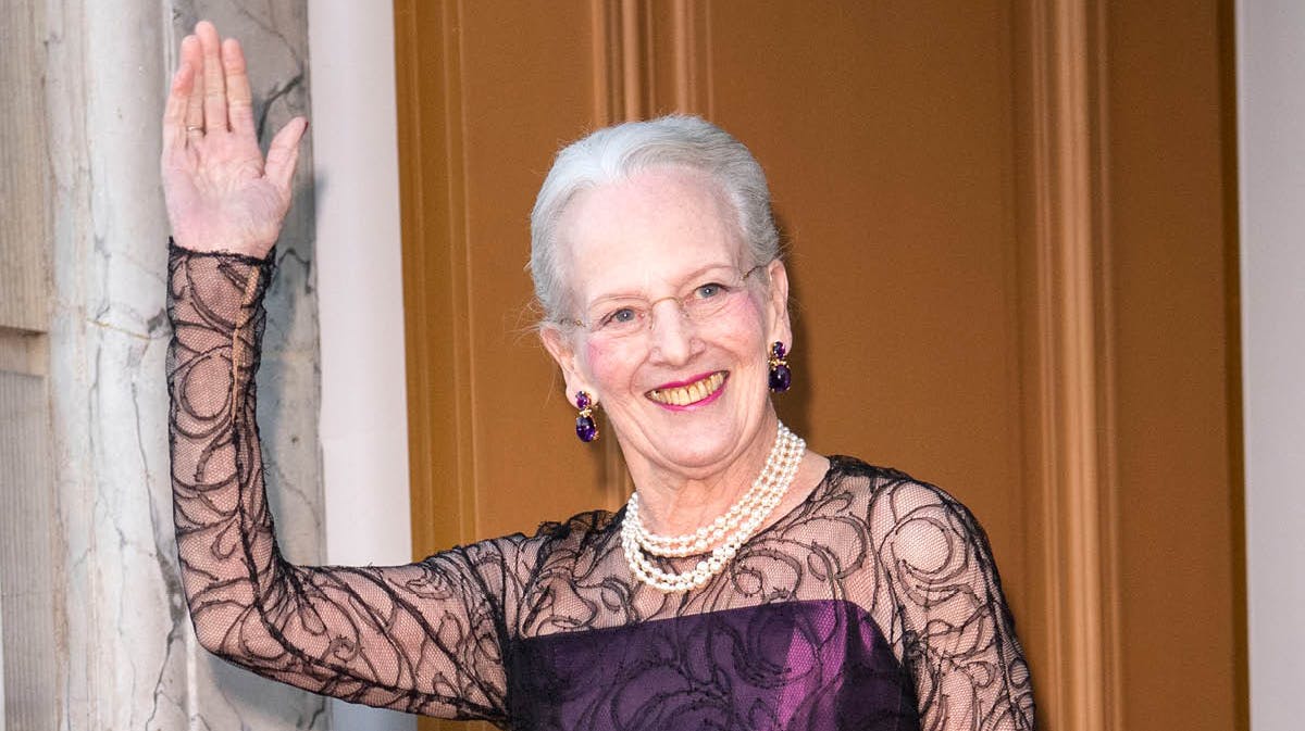 Dronning Margrethe.
