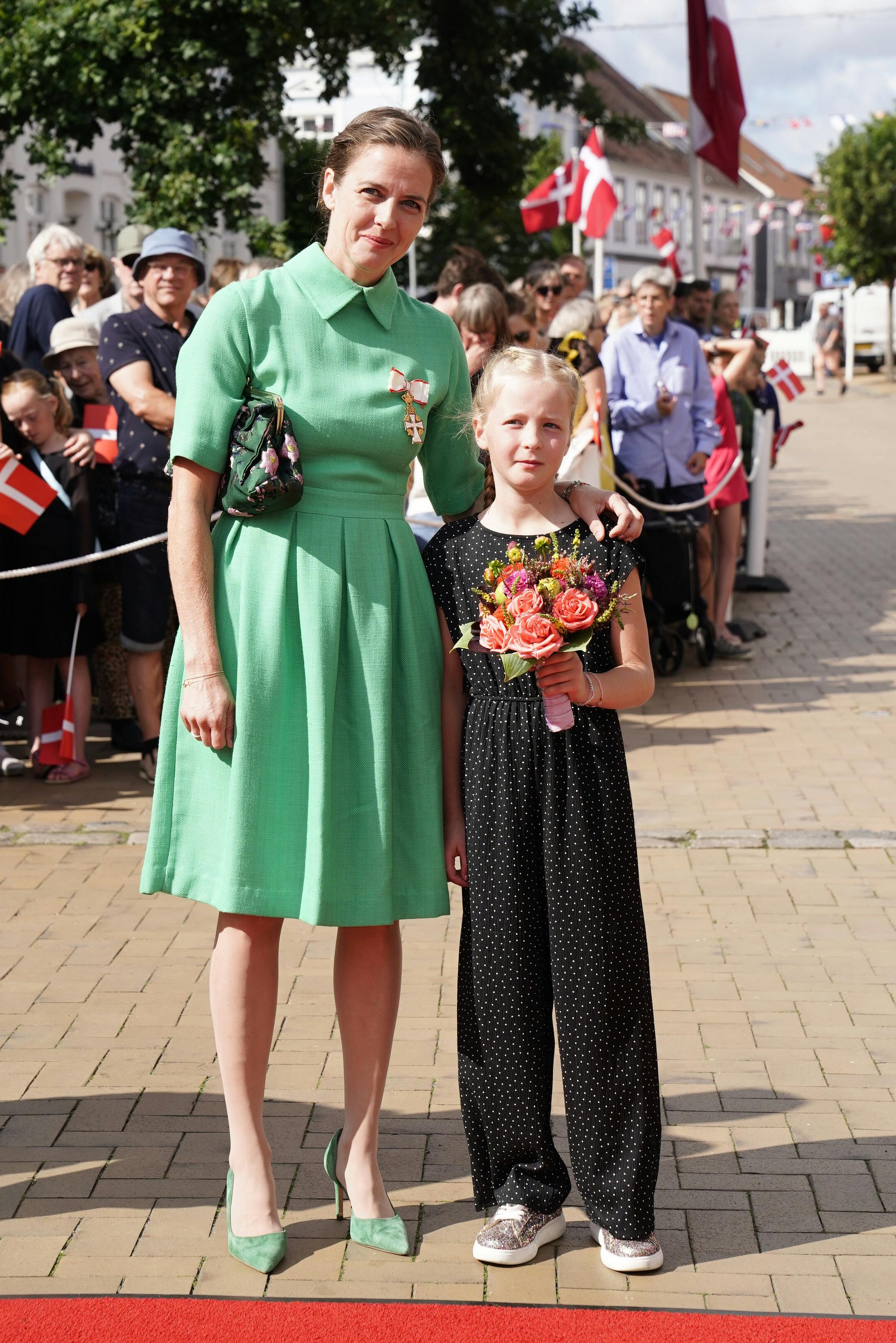 Ellen Trane Nørby og datteren Vigga