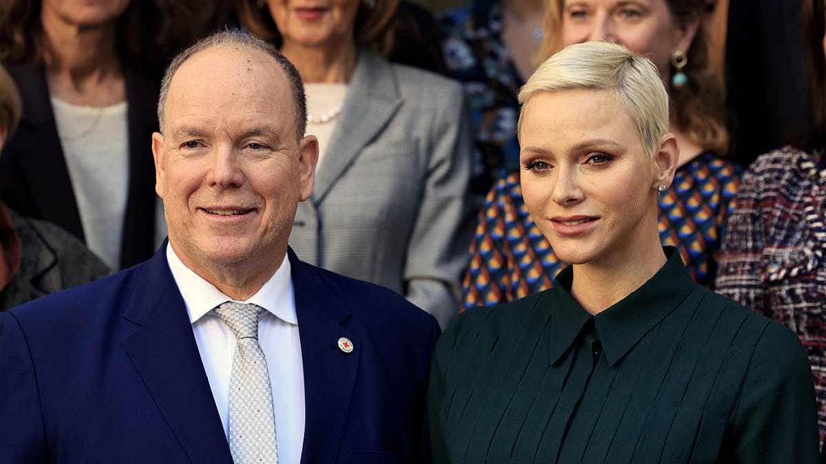Fyrst Albert og fyrstinde Charlene.