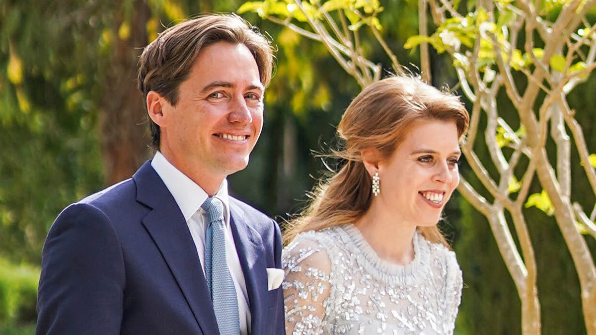 Edoardo Mapelli Mozzi og prinsesse Beatrice. 