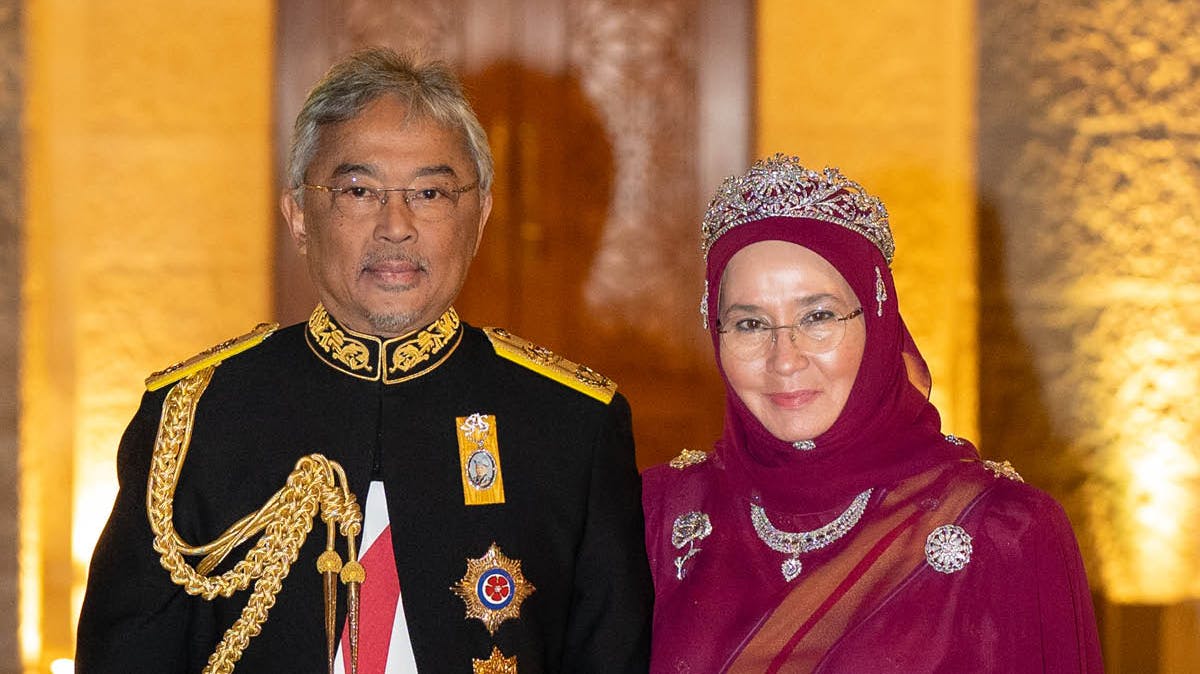 Malaysias kongepar, kong Abdullah og dronning Azizah.