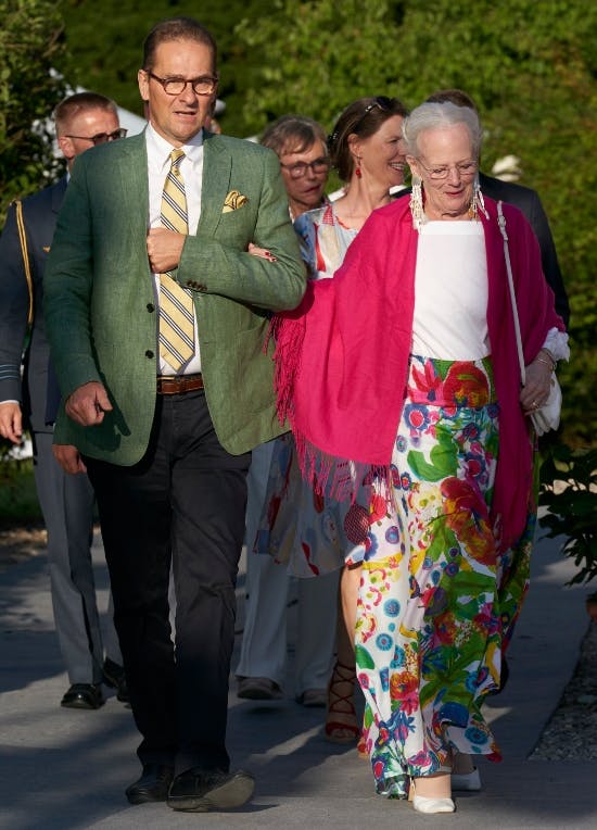 Stig Gamborg og dronning Margrethe