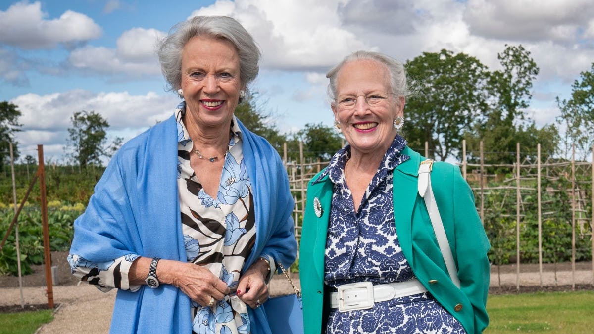 Prinsesse Benedikte og dronning Margrethe