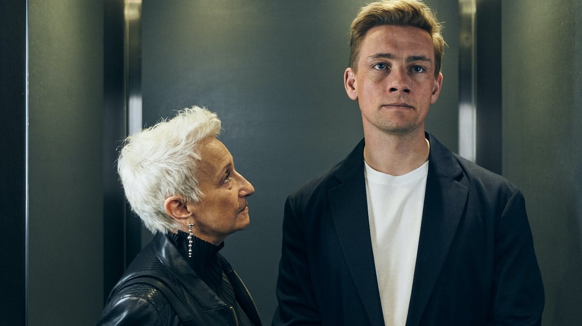 Vibeke og Joe i "Agent". 