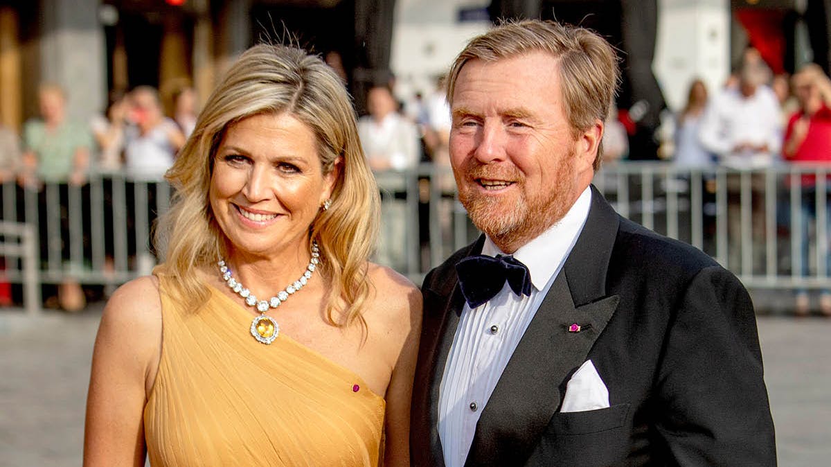 Dronning Maxima og kong Willem-Alexander.