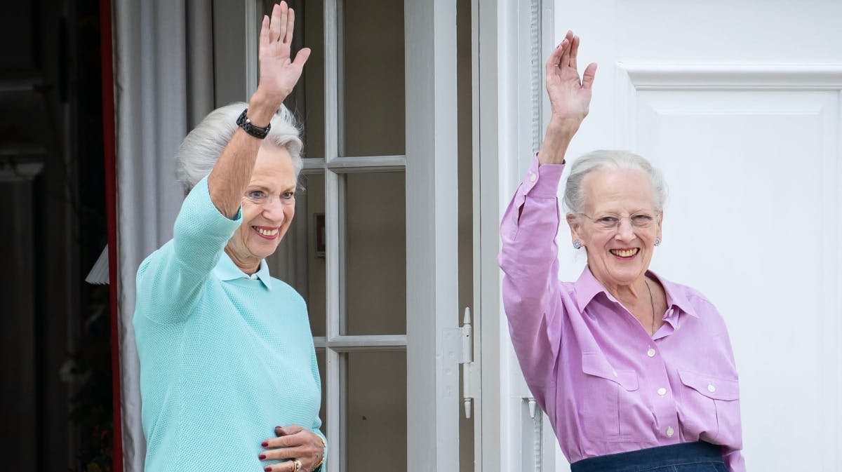 Prinsesse Benedikte og dronning Margrethe
