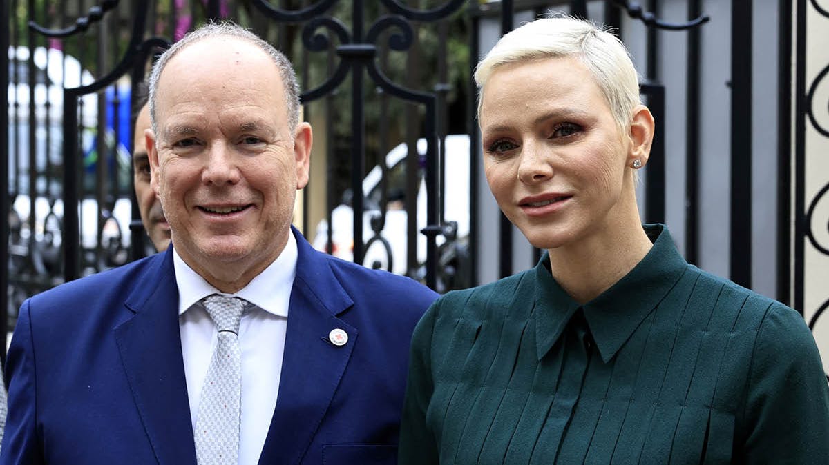 Fyrst Albert og fyrstinde Charlene.