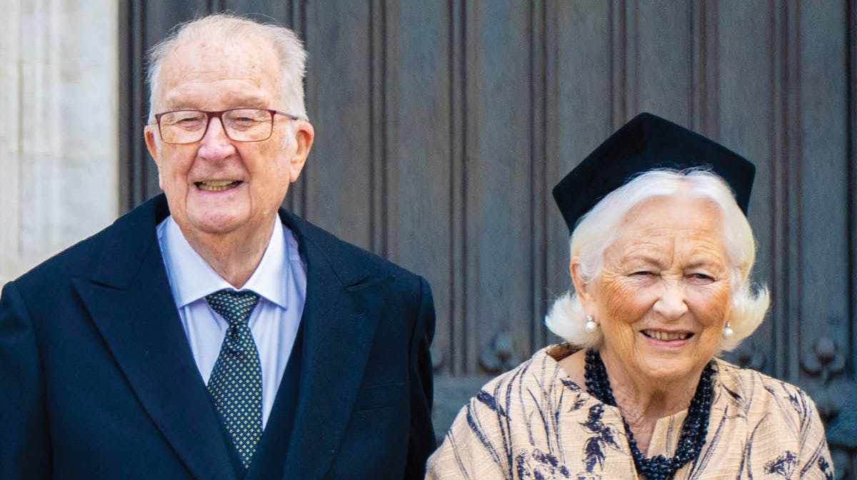 Kong Albert og dronning Paola.