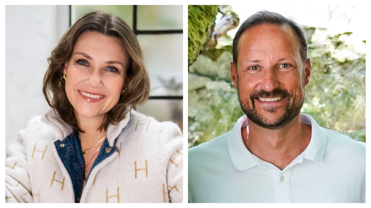 Prinsesse Märtha Louise og kronprins Haakon. 