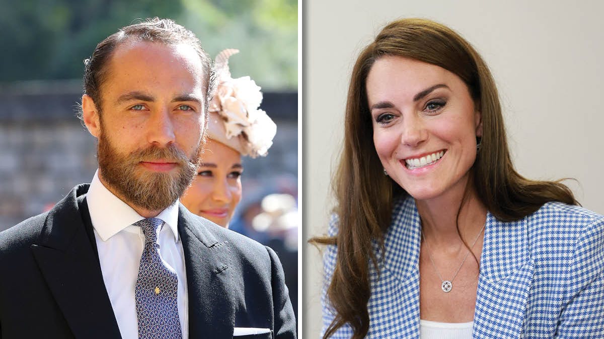 James Middleton og prinsesse Kate