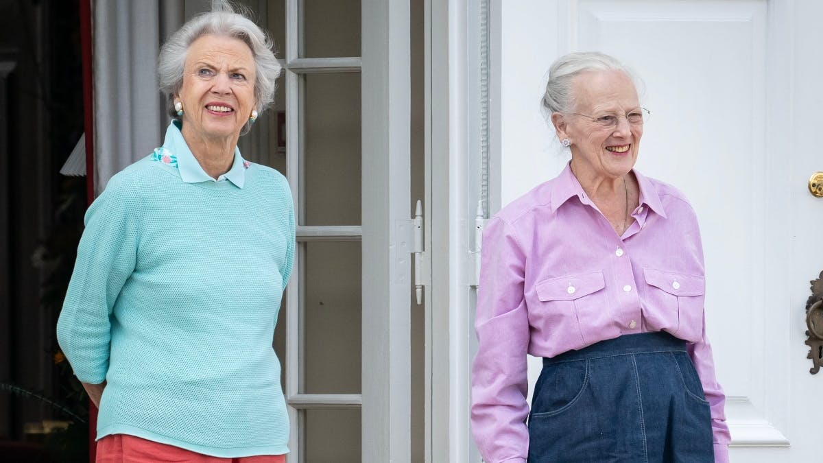 Prinsesse Benedikte og dronning Margrethe