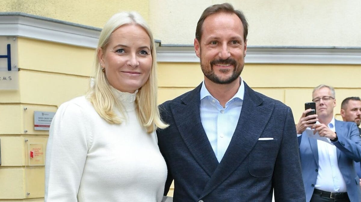 Kronprinsesse Mette-Marit og kronprins Haakon