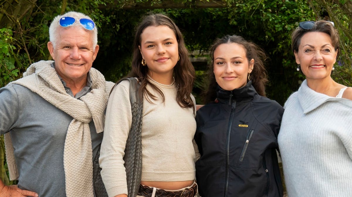 Anders Bircow, Julia, Sophia og Marion