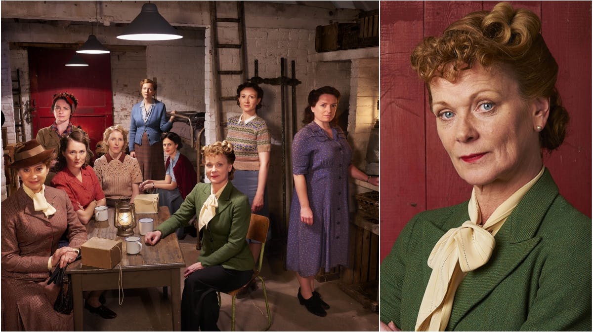 Samantha Jane Bond spiller Frances Barden i "Hjemmefronten".