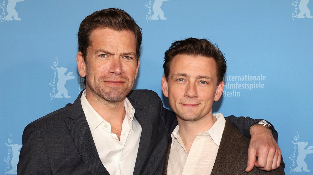 Nikolaj Lie Kaas og Esben Smed. 