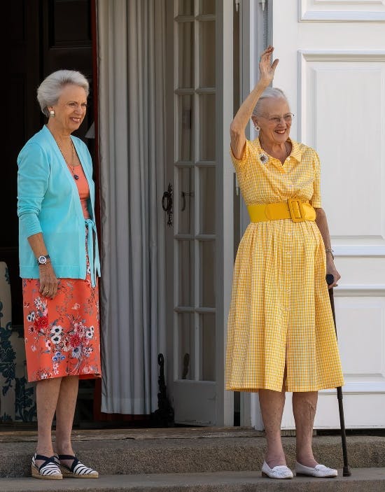 Prinsesse Benedikte og dronning Margrethe