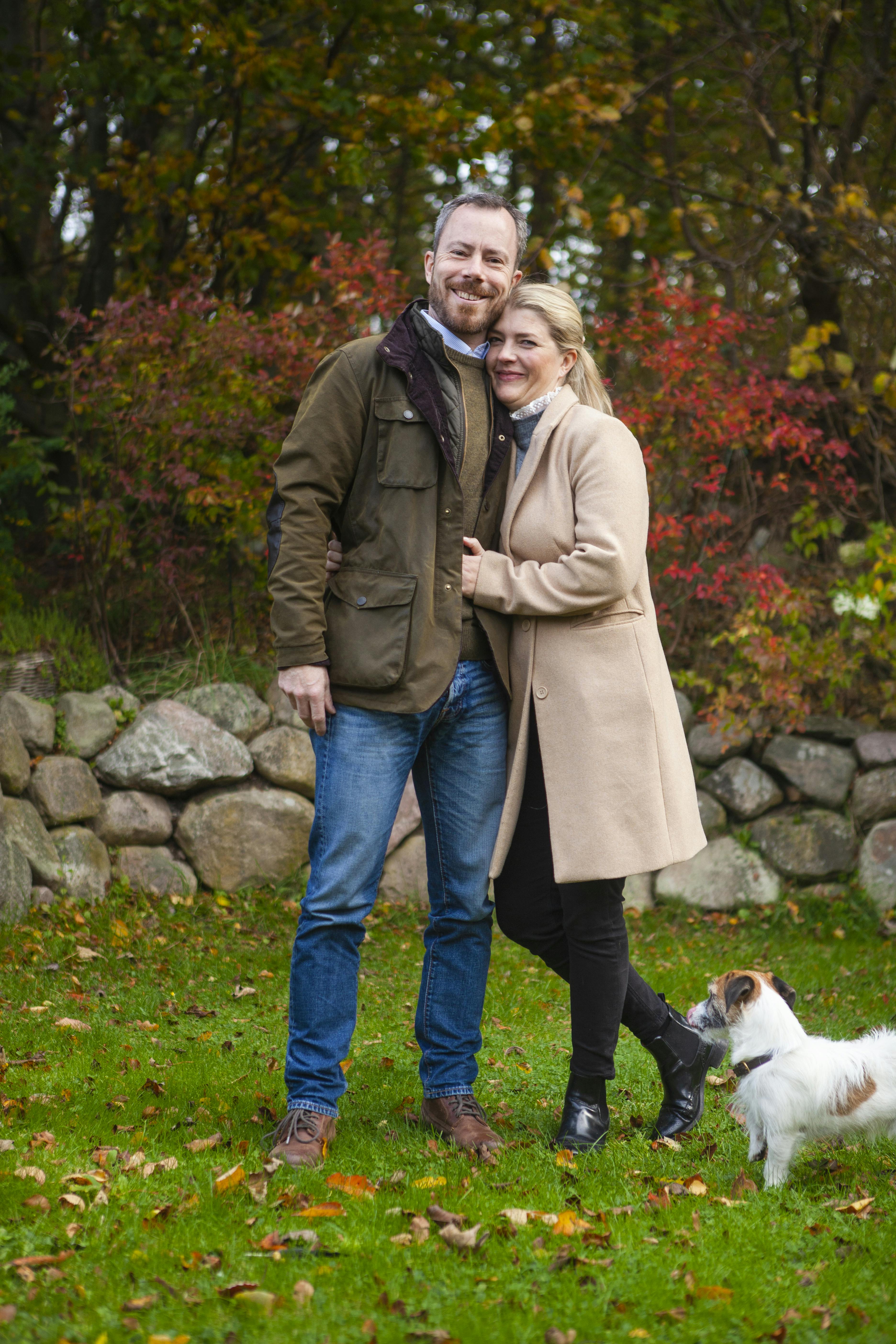 Jakob Ellemann-Jensen og hustruen Anne Marie Preisler.