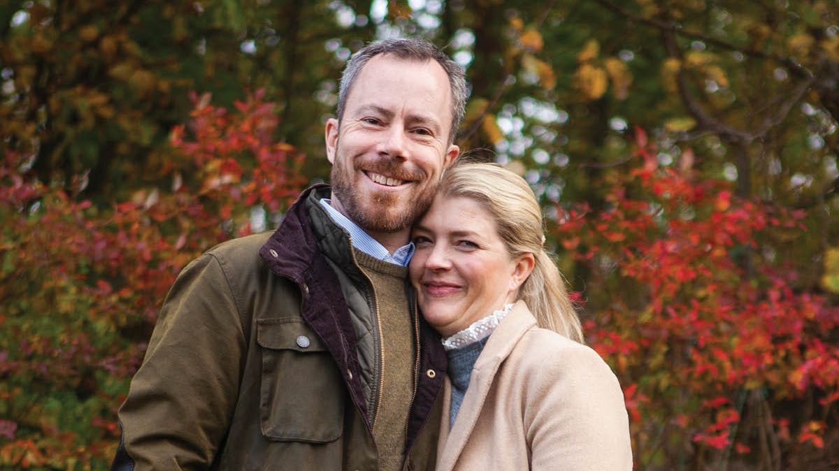 Jakob Ellemann-Jensen og hustruen Anne Marie Preisler.