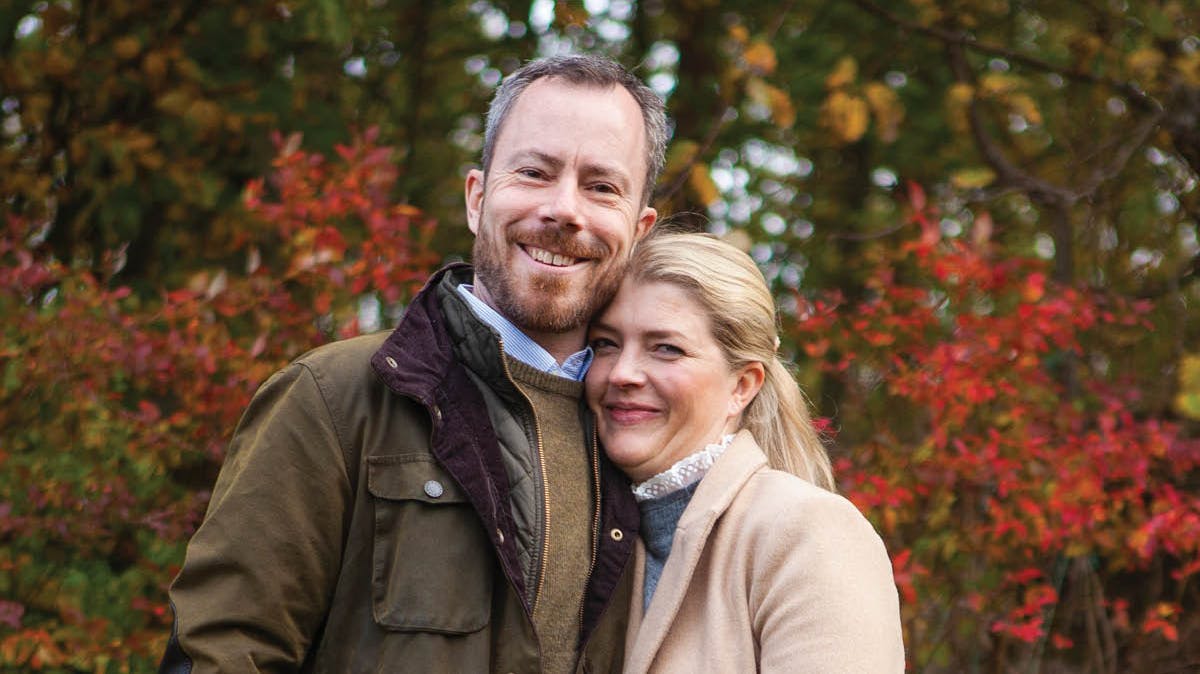 Jakob Ellemann-Jensen og hustruen Anne Marie Preisler. 