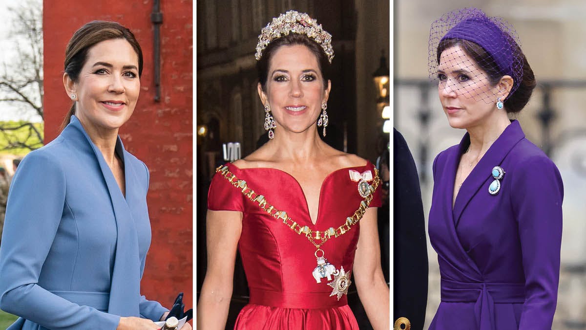 Forsøg Gummi Regnbue Seks lækre looks: Kronprinsesse Mary i design af Søren Le Schmidt |  BILLED-BLADET