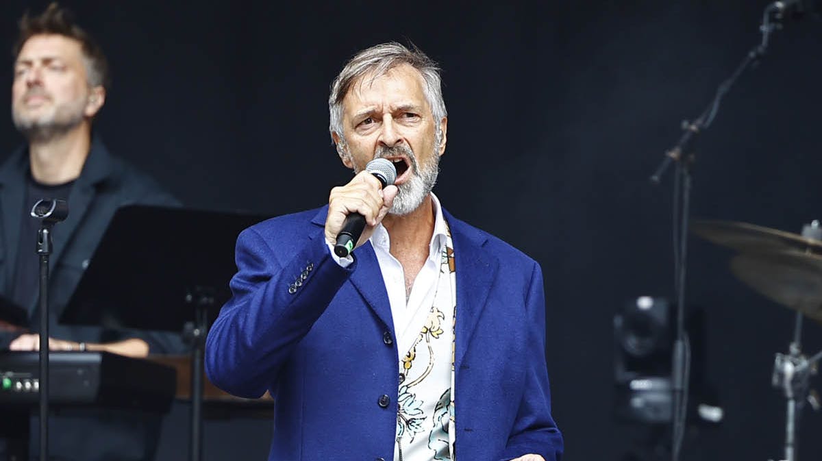 Martin Brygmann gav den gas på Smukfest.