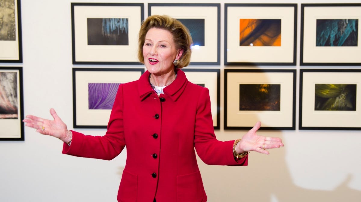 Dronning Sonja.