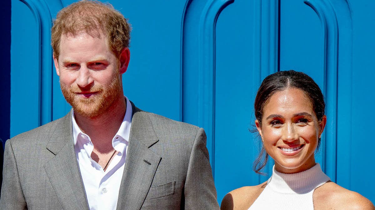 Prins Harry og hertuginde Meghan.