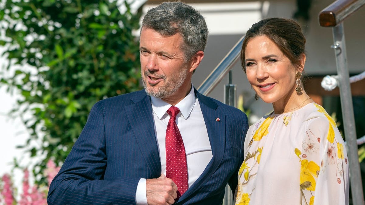 Kronprins Frederik og kronprinsesse Mary