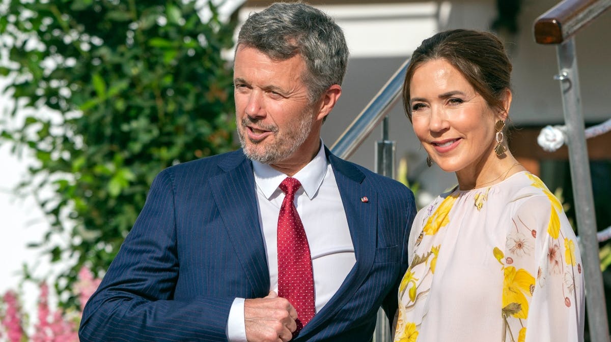 Kronprins Frederik og kronprinsesse Mary