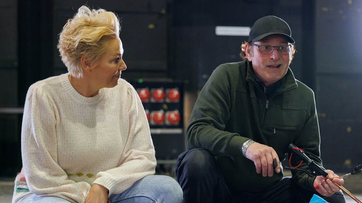 Laus fik hjælp af Lene Beier og holdet fra "Vi drukner i rod".