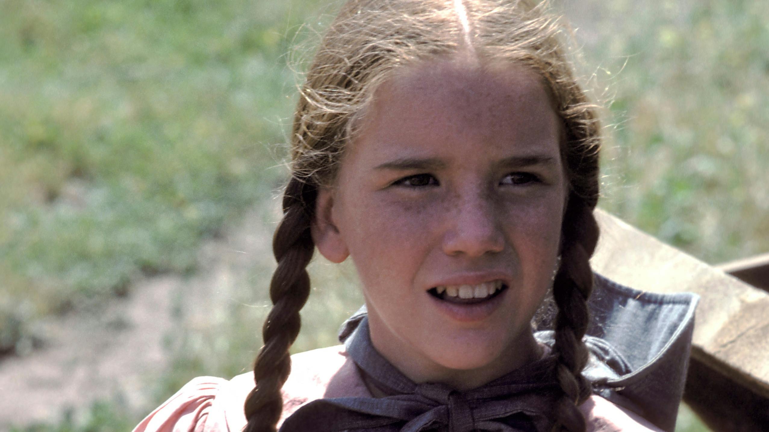 Melissa Gilbert som Laura i "Det lille hus på prærien".