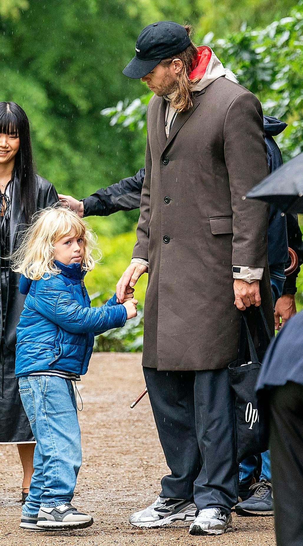 Mikkel Hansen med sønnen Eddie Max.