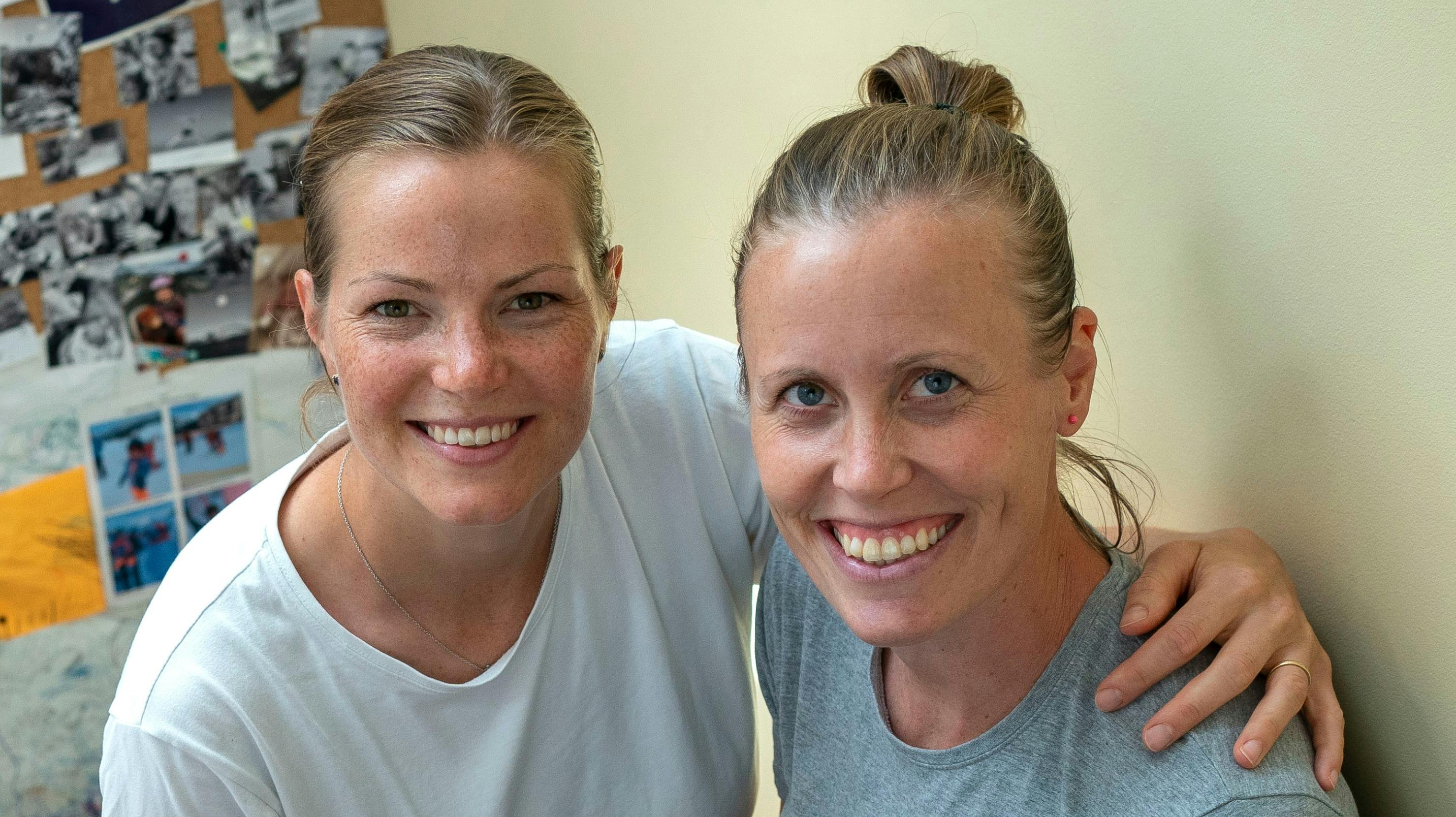 Christinna og Kamilla Rytter Pedersen.
