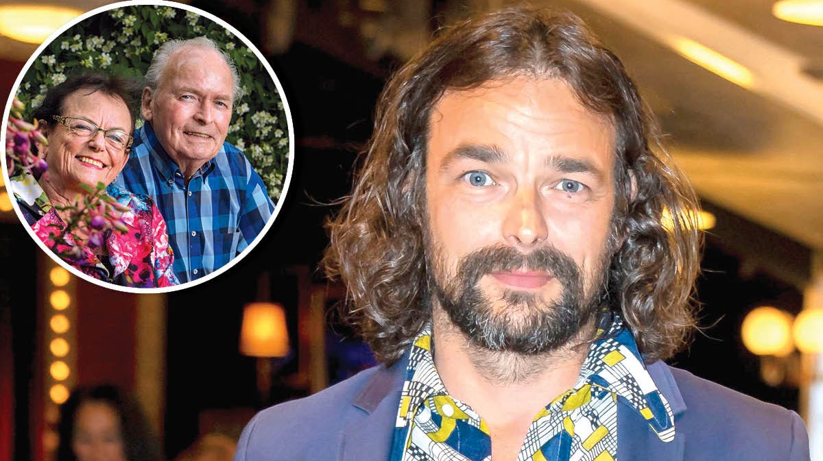 Peter og June Belli samt deres søn Michel.