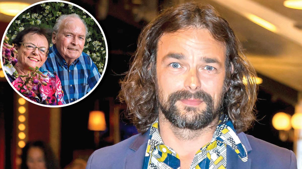 Peter og June Belli samt deres søn Michel.