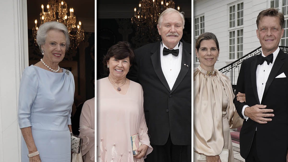 Kendte og kongelige fejrede Jens Olesens 80-års fødselsdag.