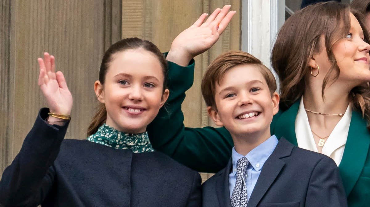 Prinsesse Josephine og prins Vincent. 