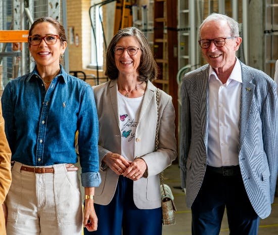 Kronprinsesse Mary, Camilla og Kjeld Kirk Kristiansen