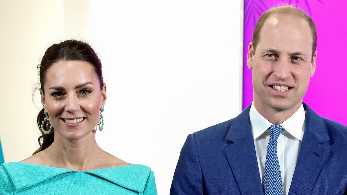 Prinsesse Kate og prins William. 