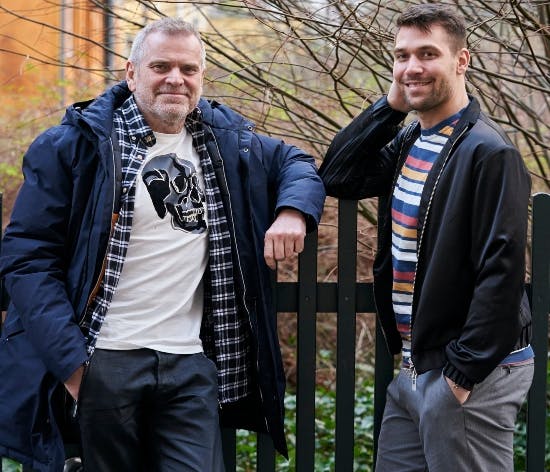 Hans og Jobbe Pilgaard.