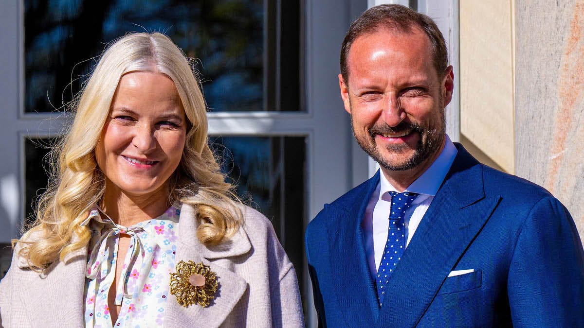 Kronprinsesse Mette-Marit og kronprins Haakon. 