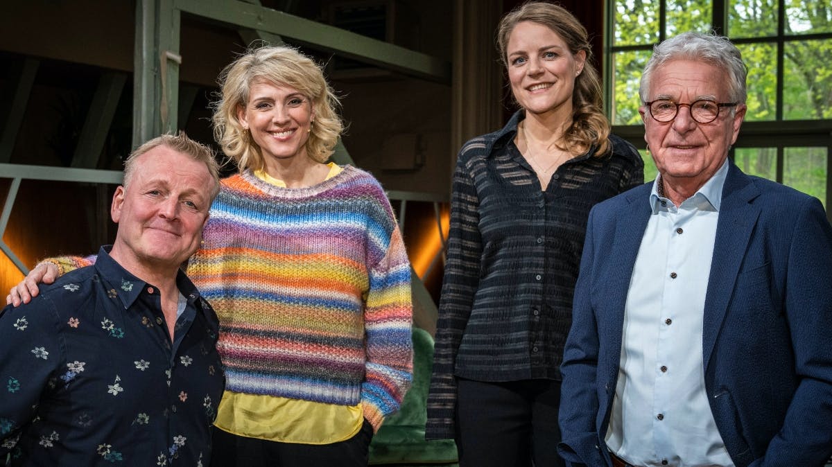 Jan Gintberg, Cecilie Frøkjær, Johanne Schmidt-Nielsen og Michael Meyerheim