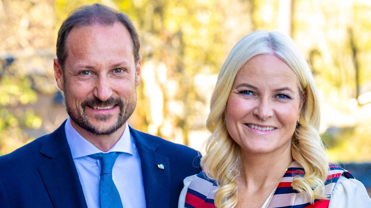 Kronprins Haakon og kronprinsesse Mette-Marit.