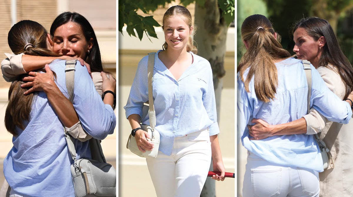 Prinsesse Leonor begynder på sin tre år lange militæruddannelse. Klik videre for at se billederne. 