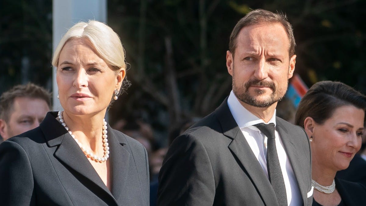 Kronprinsesse Mette-Marit og kronprins Haakon&nbsp;