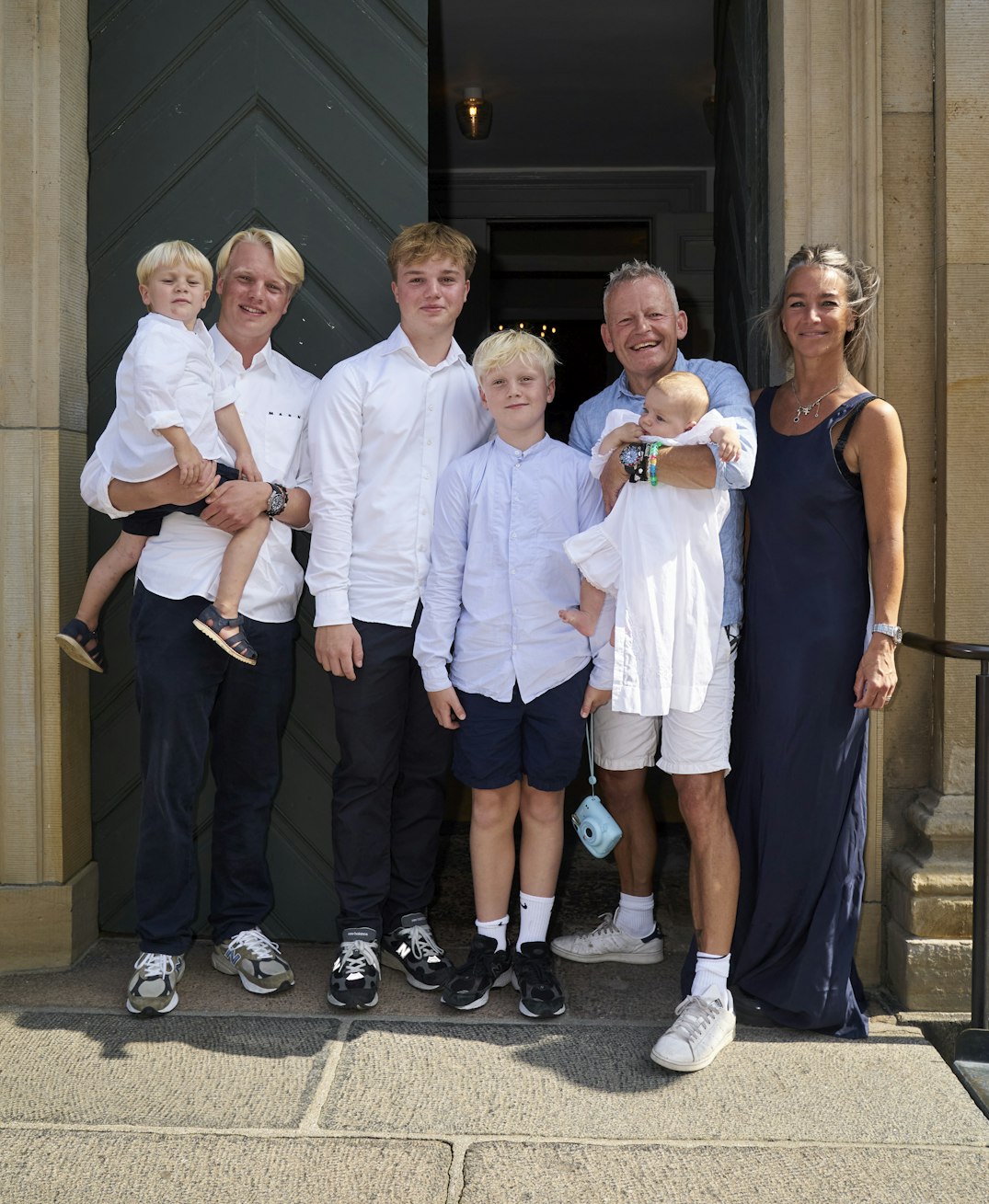 Sød detalje til barnedåb: Signe Rossings søn Harald havde prominent ...