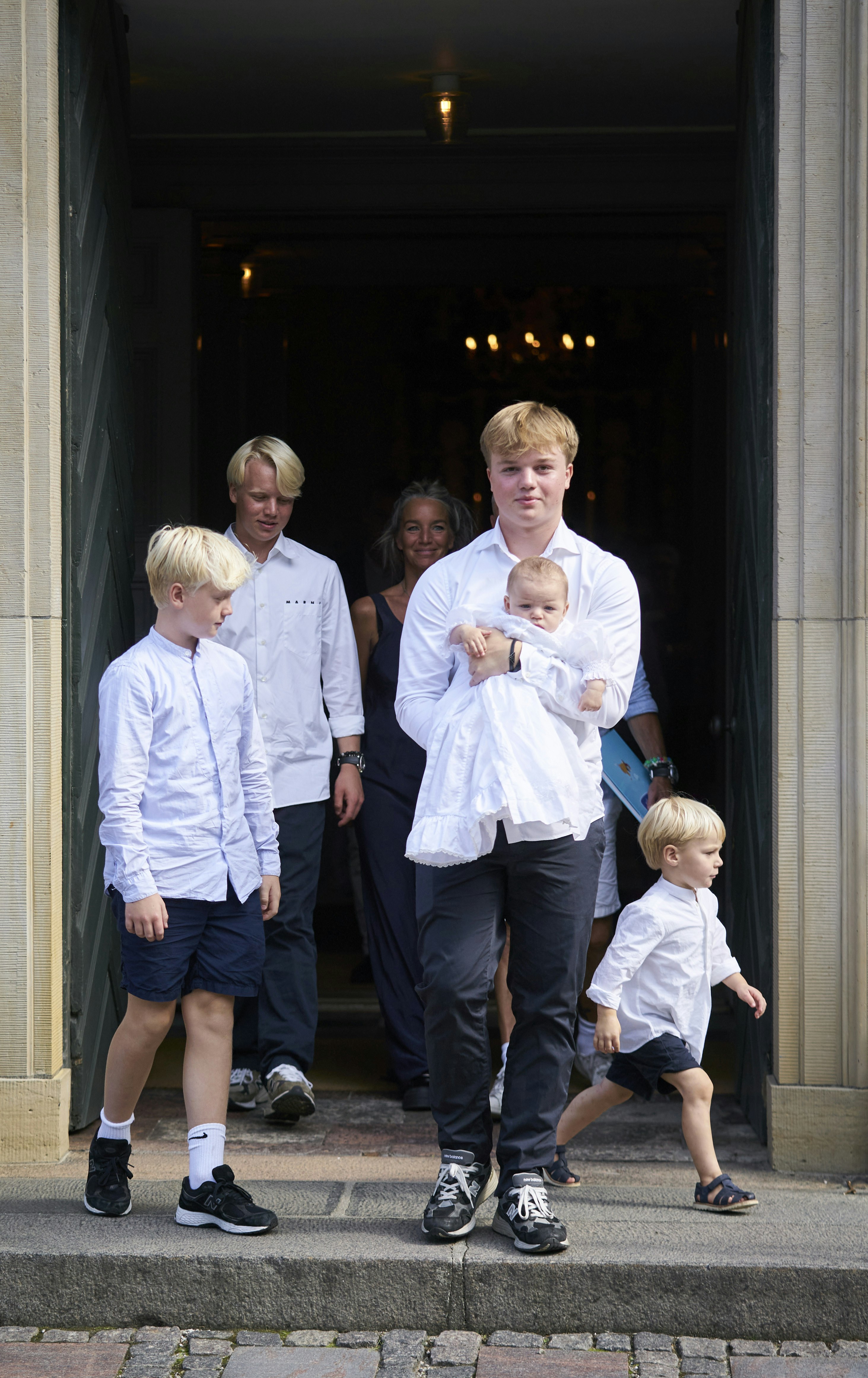 Sød detalje til barnedåb: Signe Rossings søn Harald havde prominent ...