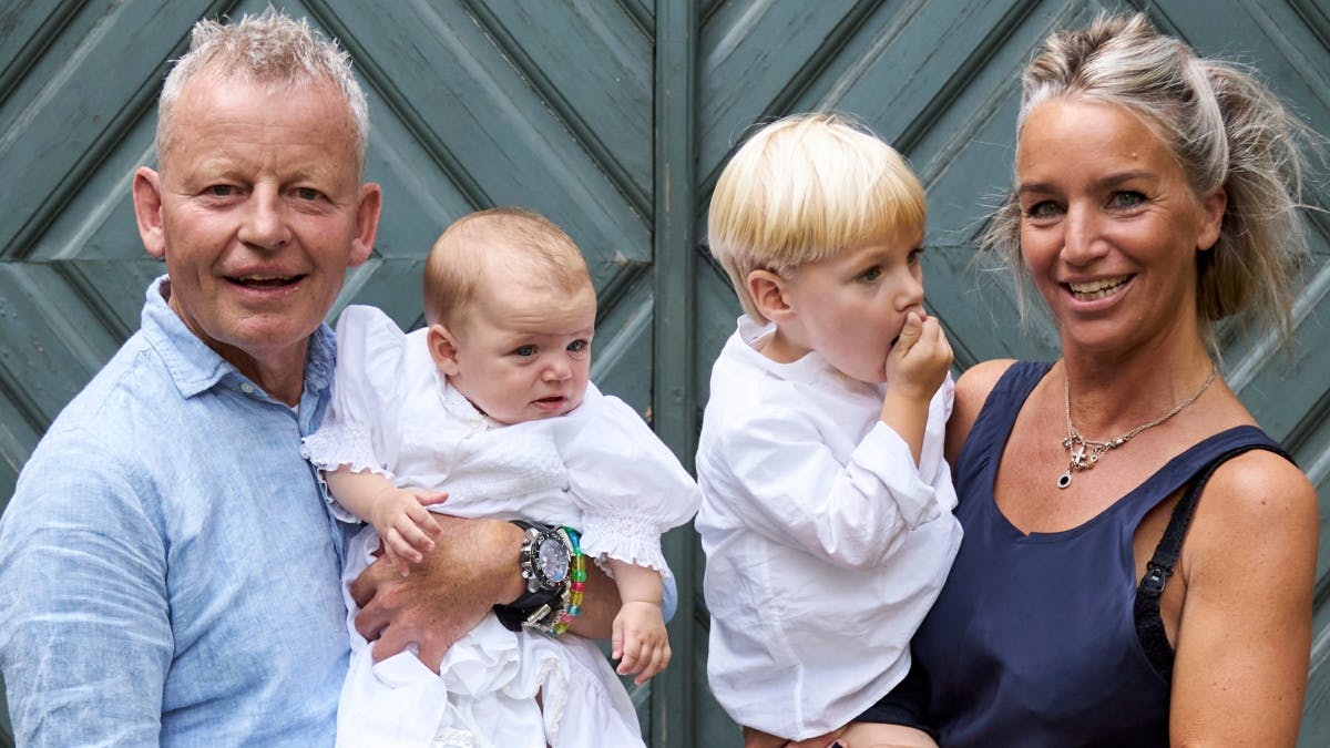 Sød detalje til barnedåb: Signe Rossings søn Harald havde prominent ...